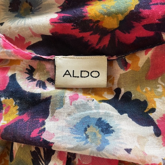 Beautiful floral Aldo scarf super versatile. - Picture 7 of 9